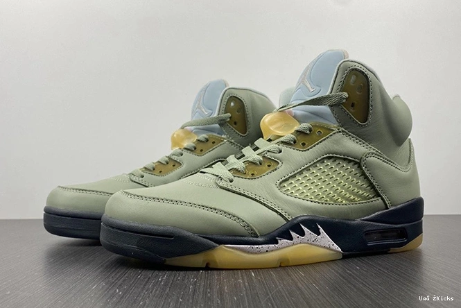 DC7501- Jordan 5 “Jade 8917 Horizon” 580 Air Timeless 0802